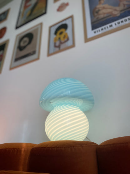 Vintage Murano bobble Mushroom table lamp