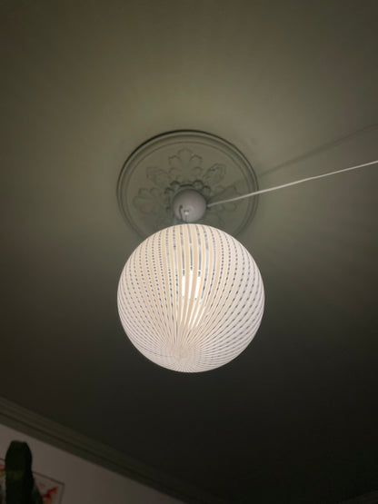 Vintage Murano loftlampe 35cm