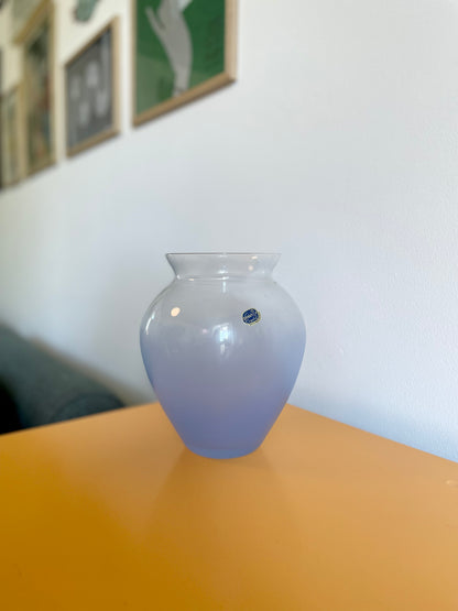 Vase in Bohemian crystal glass